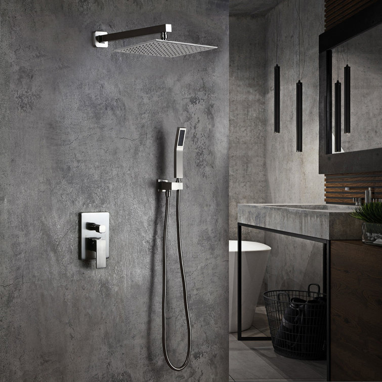Monro LED Shower Set Multilevel Mixer with Adjustable LED Lighting
