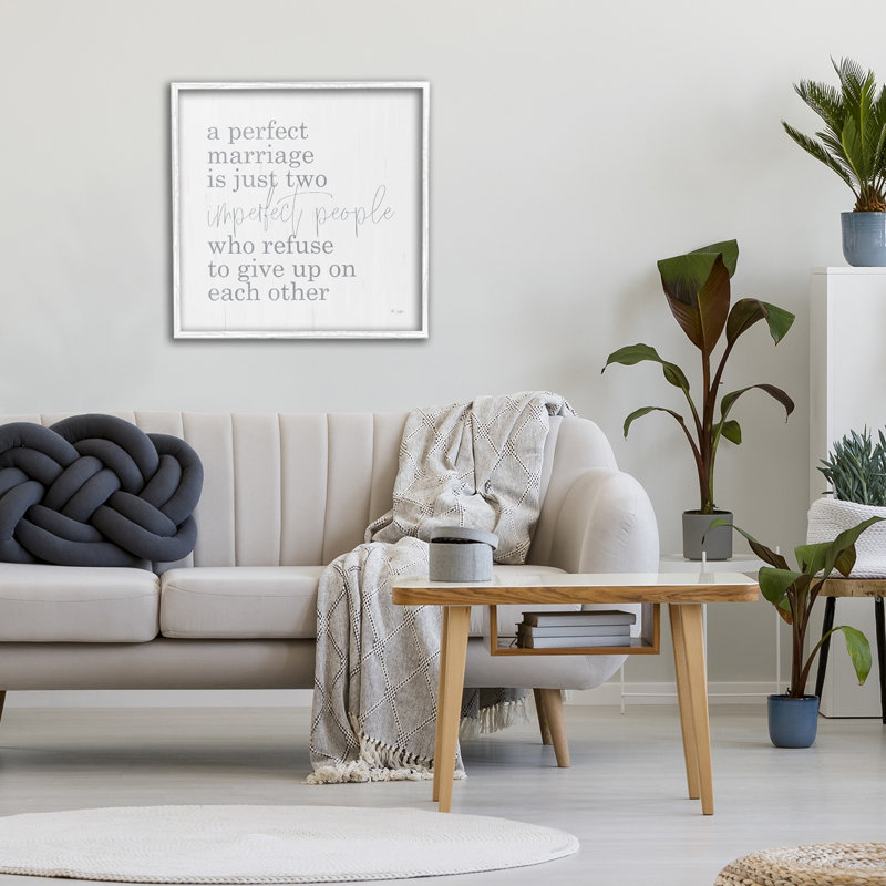 «Perfect Wedding Refuse to donner Up», estampe numérique, design by Jaxn Blvd., H 17 po x l 17 po