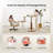 Olles Adjustable Height Steel Iron Standing Desk-979077955-979077953
