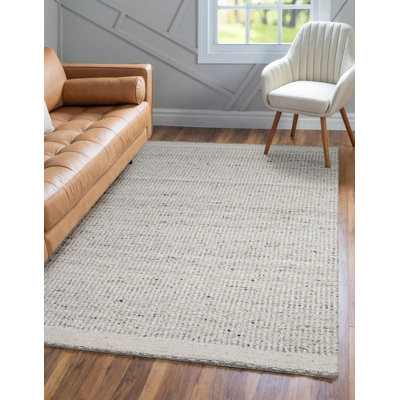 Tapis performance noué à la main Darcy - naturel - 12 pi x 15 pi