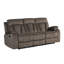 Canapé inclinable en tissu Global-113193863