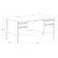 Bureau à double caisson avec tiroir central pour la maison, le bureau ou l'école-13922308-111532512