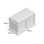 Bastogne Polyester Blend Upholstered Storage Bench-18539505-85770755-85770756