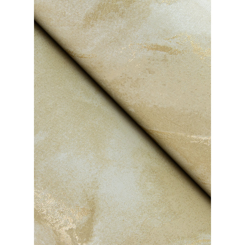 Metallic Wallpaper Roll, Yellow