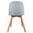 Bozhan Dining Chairs - Armless Side Chairs with Natural Wooden Legs - Set of 2 Modern Kitchen & Dining Room Chairs-1255383665