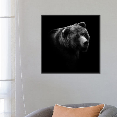 « bear ii », reproduction de photo sur toile