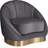Shelly 34.25" Wide Tufted Velvet Barrel Chair-455253626
