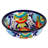 23 oz. Raining Flowers Ceramic Salad Bowl