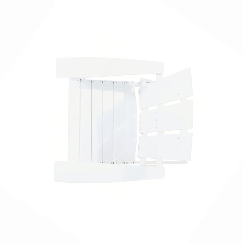 Chaise Adirondack pliable, Blanc