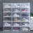 4 Pair Stackable Shoe Storage Cabinet