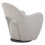 Chaise pivotante en tissu Trayalla