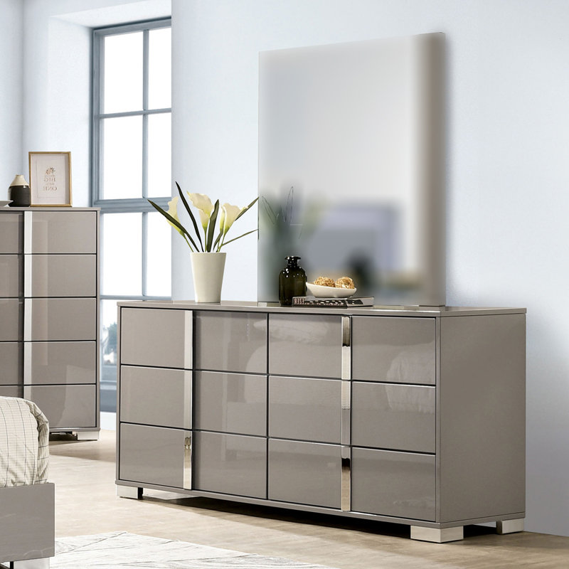 Commode Sinistra, beige, Taupe clair