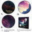 «Canadian Aurora Borealis Mountains - Winter Mountains», art mural-508778501-327779751