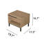 Table de chevet 1 tiroir Aria-98349728