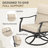 20 x 20 Inch Outdoor Rocking Chair Cushion Set-1136356838