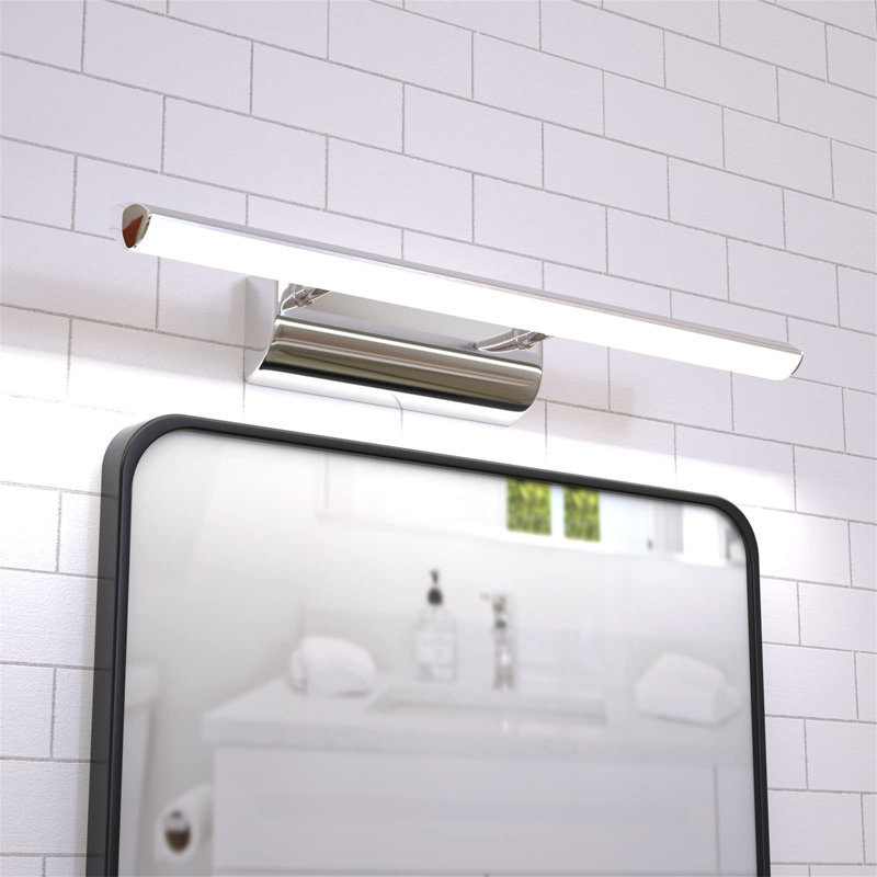 Dasaun Chrome Swing Arm Sconce