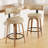 Chic Swivel Leather Upholstered Bar Stool For Ultimate Comfort And Style-647653540-647653564