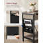 Apaui End Table with Built-In Outlets-588665431