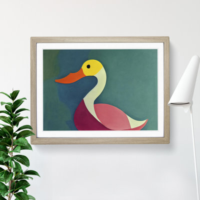 Compelling Duck - Framed Print
