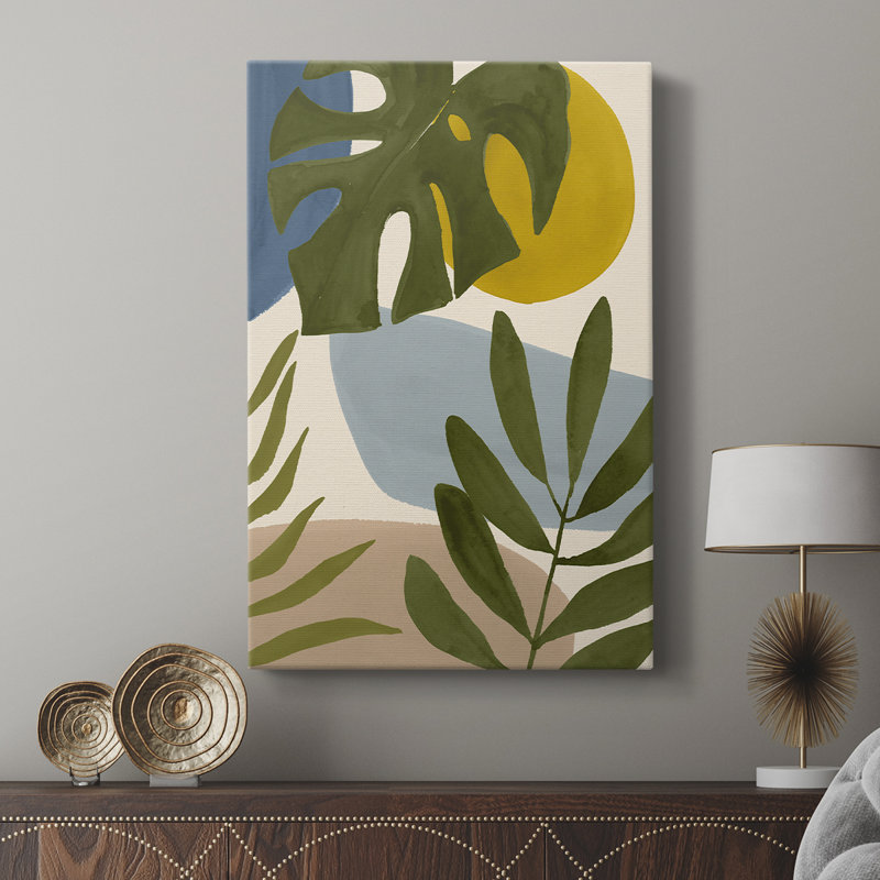 Tropica Tumble I -Custom Wrapped Gallery Cavas, 27" H x 18" W