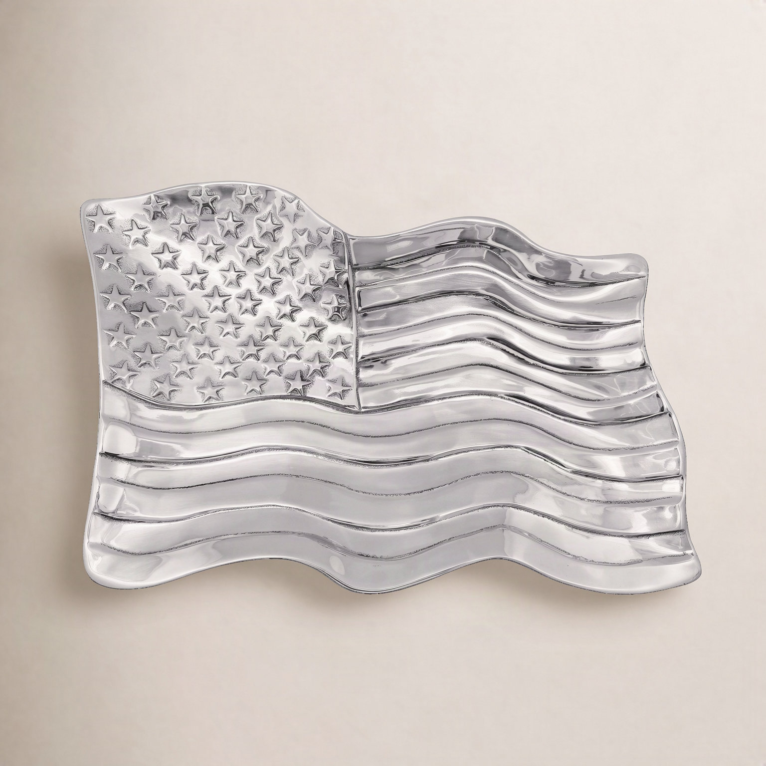 Let's Celebrate Large Flag Platter