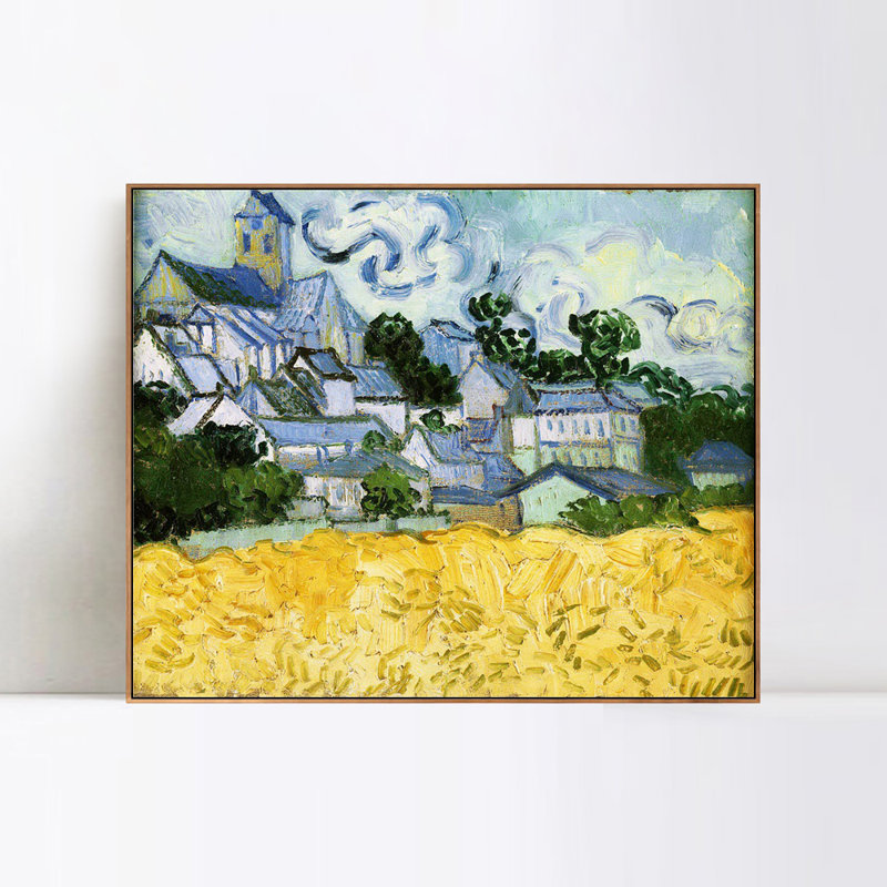 "Art encadré", art mural par Vincent Van Gogh, impression de paysage impressionniste, décoration de bureau de salon