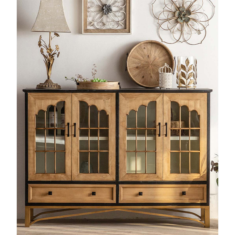 Armoire de rangement style français en pin