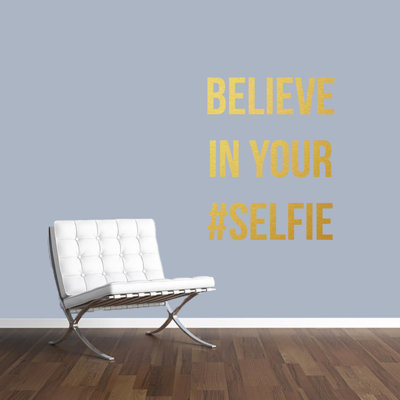 Text & Numbers Non-Wall Damaging Wall Decal