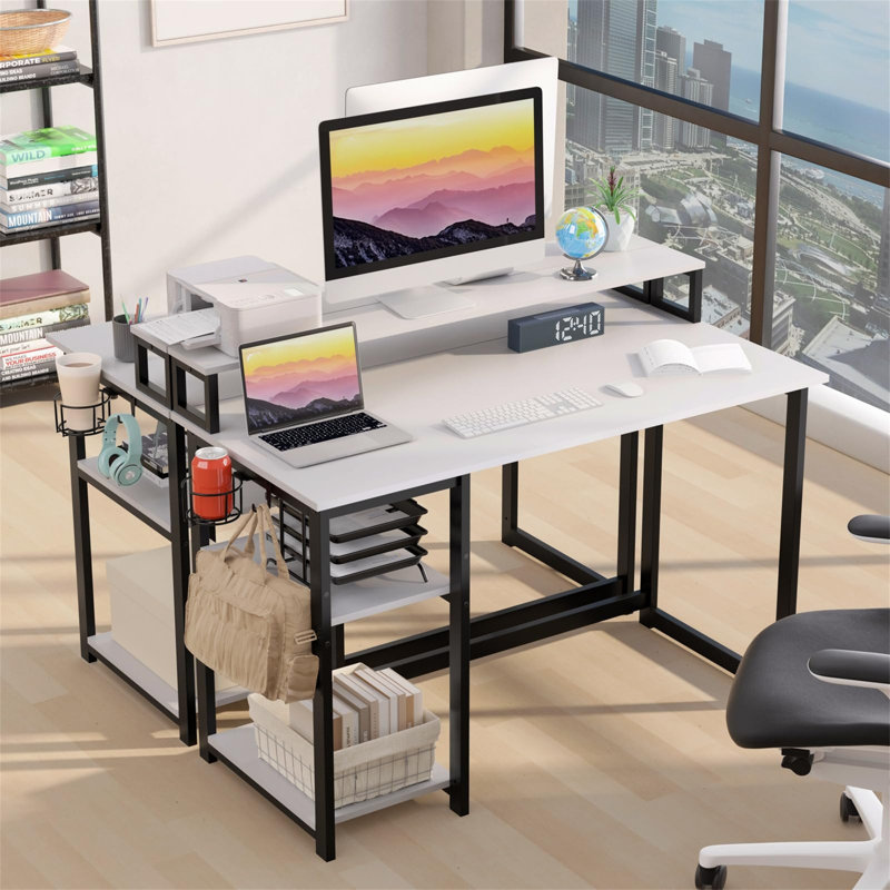 Bertile 10Cm W Rectangle Computer Desk