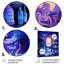 Détergent à lessive bleu et mauve - Art mural en métal-101155592