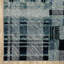 Tapis géométrique bleu / gris Torge-772702564