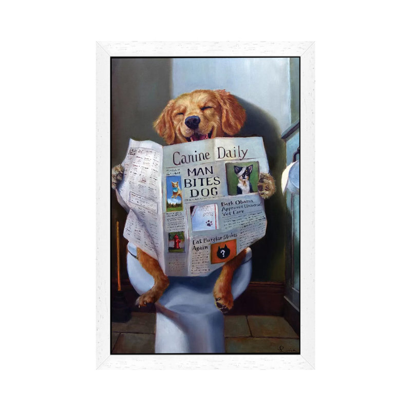 Lucia Heffernan - Wrapped Canvas Print, White Framed Canvas, 66.04 cm H x 45.72 cm W x 1.91 cm D