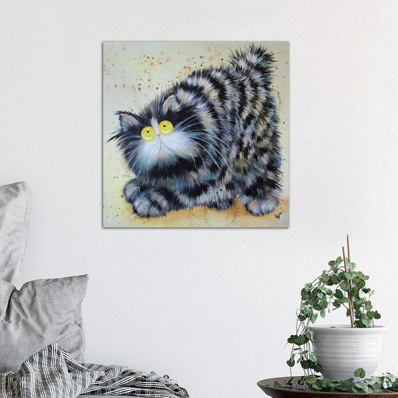 «Foss» par Kim Haskins - impression encadrée, H 18 po x l 18 po x 1,5 po, Toile tendue