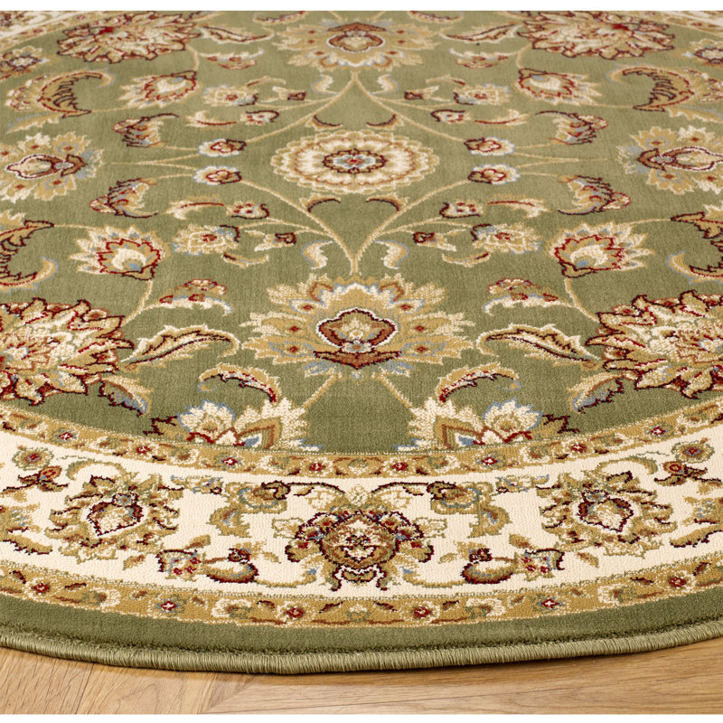 Round Bohanan Oriental Area Rug, Round 150cm