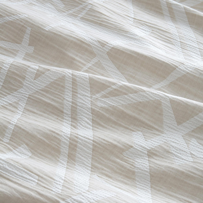 Otto Polyester Geometric Duvet Cover Set with Pillowcases Included, Single Duvet Cover Set + 1 Pillowcase