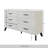 Jeweldine 6 Drawer 52.56" W Double Dresser-821123075