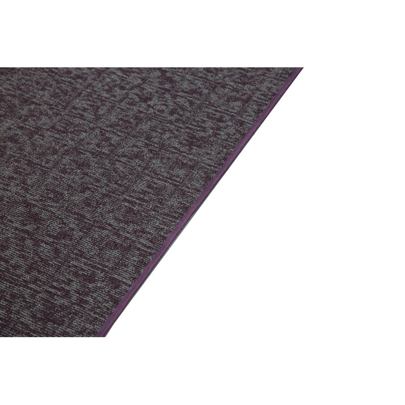 Elemental Accent Rug - Purple Distressed Geometrical Print, Rectangle 12' x 13'