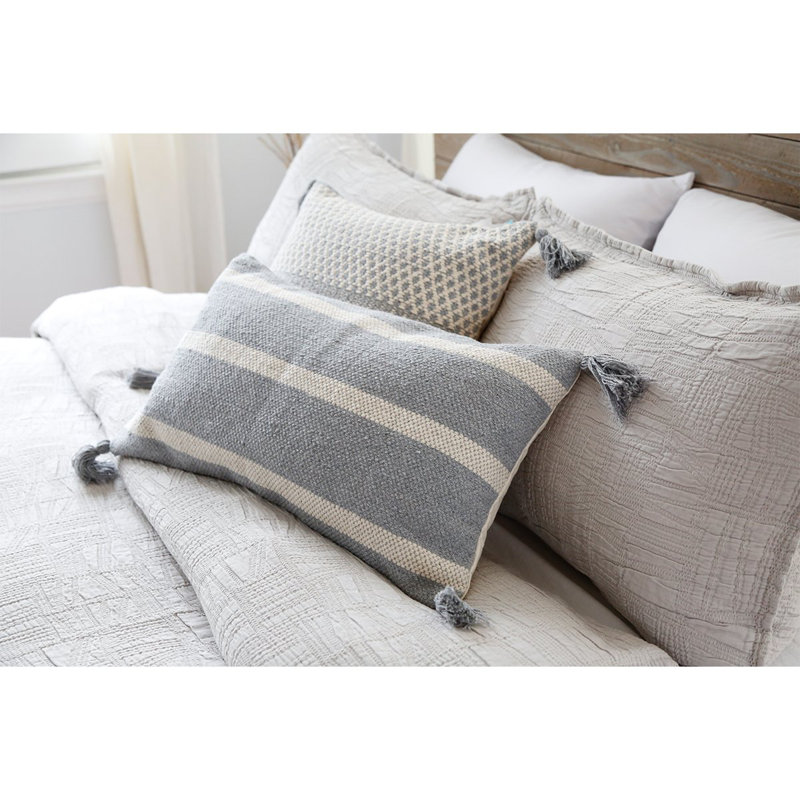Harbour Farmhouse / Country Cotton Coverlet, King, Taupe