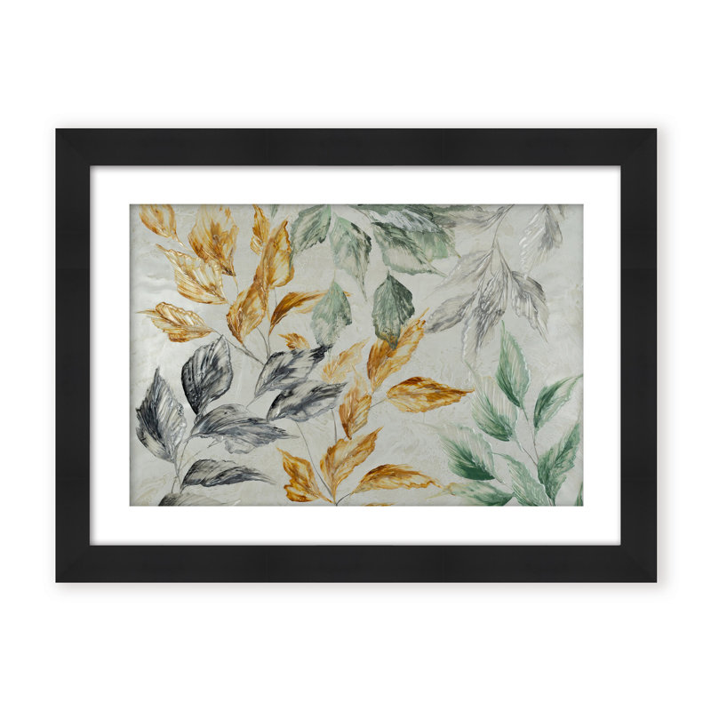 Nature Inspired "Muted Radiance" Canvas Wall Art By , 16" H x 24" W, Beige, Framed Print