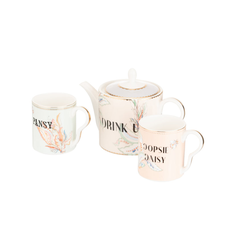 Yvonne Ellen, Floral Collection -Teapot Set