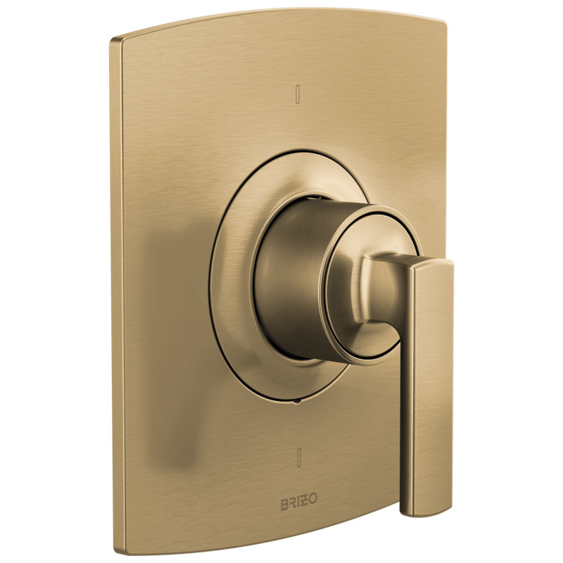 Kintsu® Sensori® Thermostatic Valve Trim, Lever, Luxe Gold