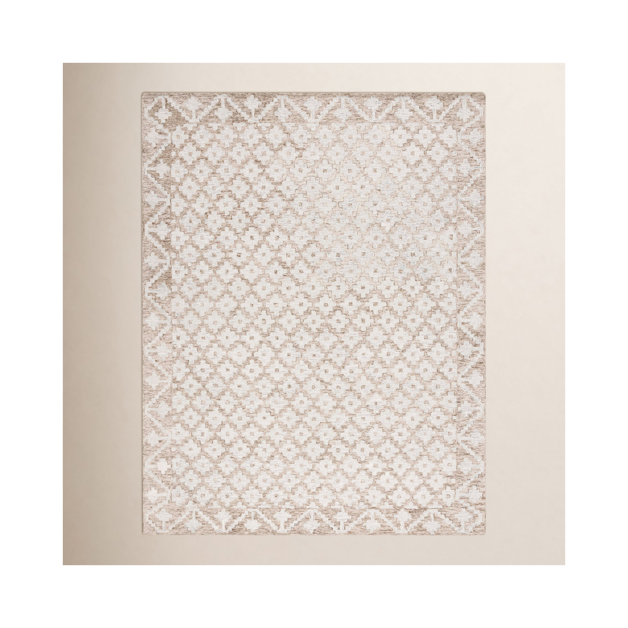 Heath Handmade Rug, Rectangle 5' x 8'