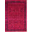 Overdyed Hand-Knotted Wool Modern-Contemporary Pink Area Rug 10' 5" x 13' 10"