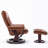 Shebeen Faux Leather Swivel Recliner-46153152