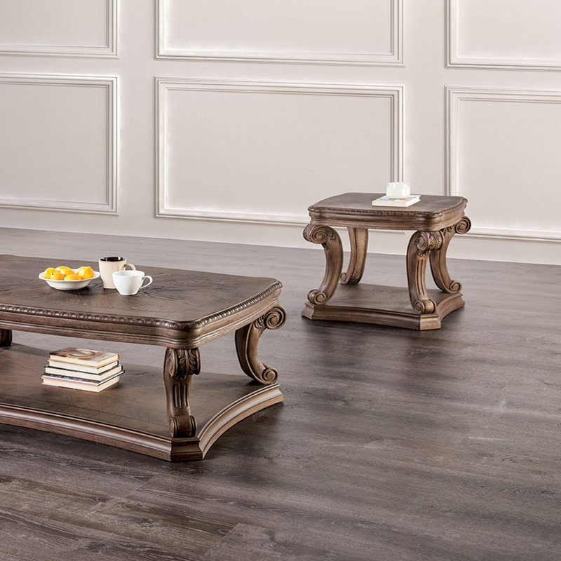 Traditional Style End Table