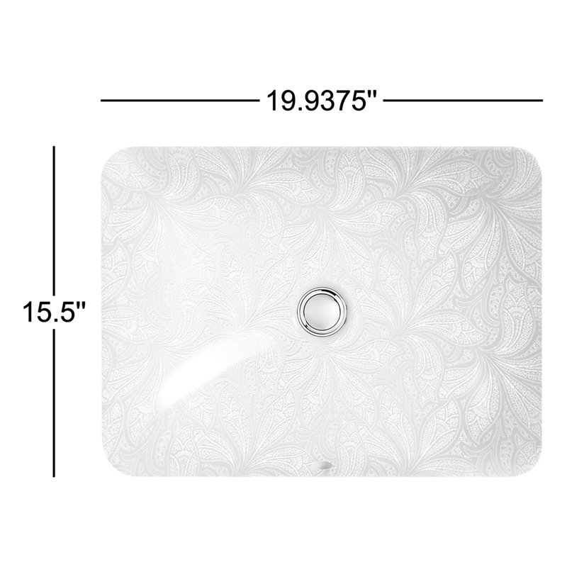 Lavabo de salle de bain encastré Kohler