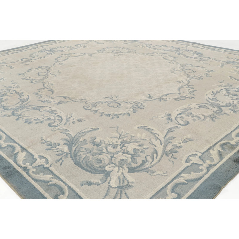 Antique One-of-a-Kind 12'10x13'9 Hand Knotted Area Rug