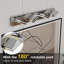 Éclairage de meuble-lavabo moderne en alliage de chrome à DEL, lampe murale pour salle de bain à 4 lumières, conception minimaliste, économie d'énergie, installation facile-1284546426-1284546427
