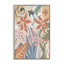 «Neutral Whimsy Florals», art de la giclée encadrée par Nataly White-107872875-111705728