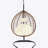 Indoor Outdoor Hanging Hammock Chair With Stand, Foldable Rattan Egg Swing Chair With Iron Frame And Plush Cushion & Removable Headrest,Suitable For Porch Garden,Balcony,Indoor-968312262